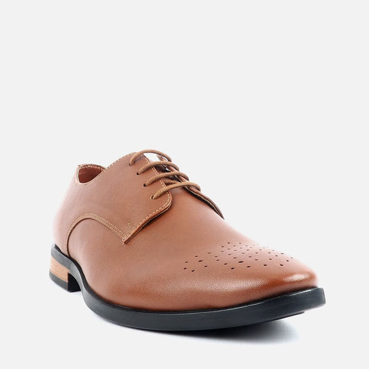 Men Slip - On Formal Shoes (Size - 7) (Color - BROWN) - Sukazo Prime